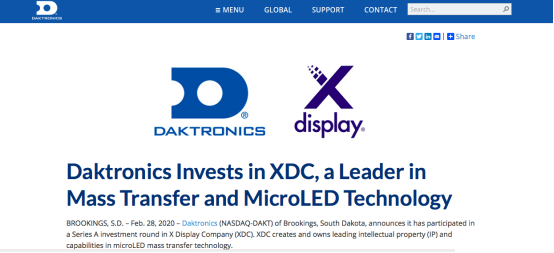 Micro/Mini LED大热，盘点巨头们近一年来的珠联璧合