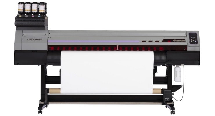 Mimaki USA推出UJV100-160卷对卷UV-LED打印机