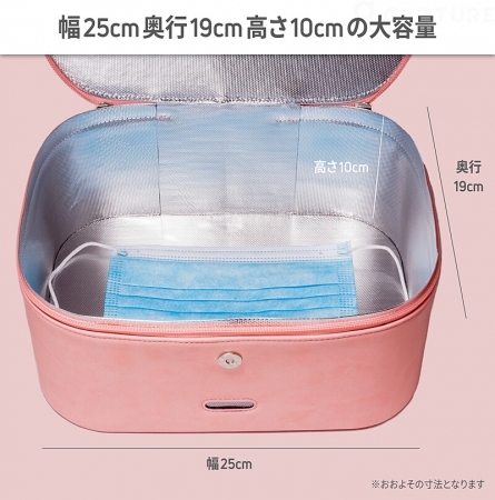 Gloture大尺寸UVC LED消毒袋在日本销售