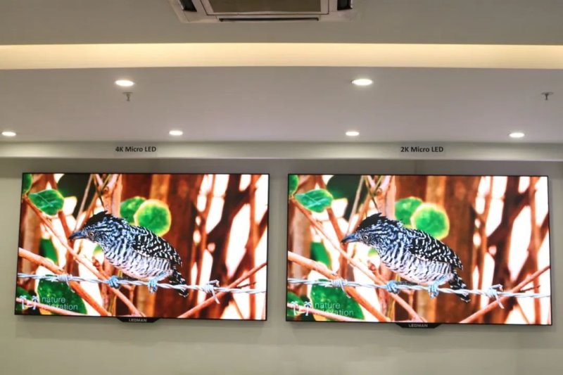 4K MicroLED屏成本降5成，雷曼像素引擎显示技术如何实现？