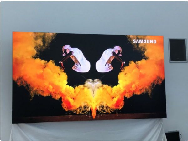 三星推The Wall P1.26高端商用显示产品