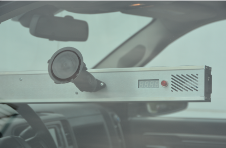 新型车载UVC LED灯！能对车内空间进行表面和空气的消杀