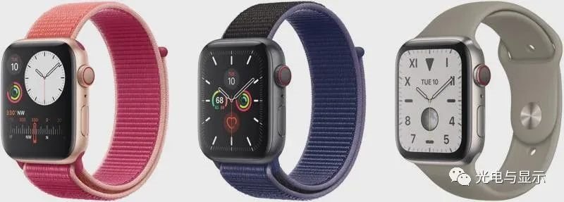 AppleWatch很可能在3-4年内采用MicroLED显示技术