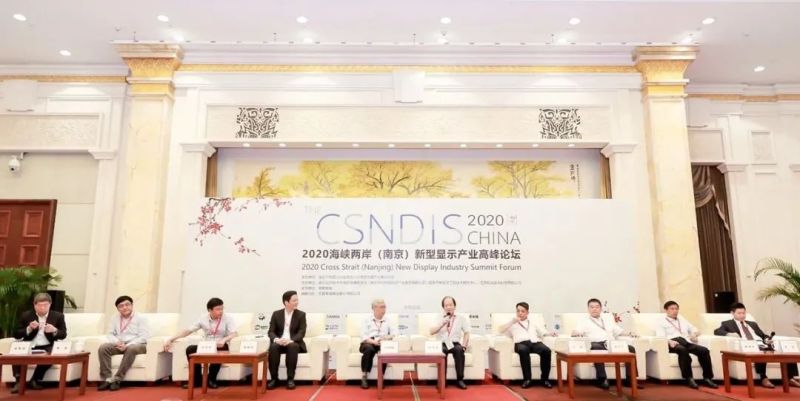 2020海峡两岸（南京）新型显示产业高峰论坛成功举办