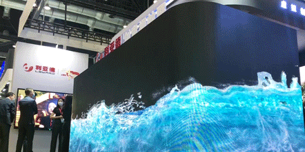 利亚德Micro LED标准化商显产品国内首秀，开启P0.X 显示时代