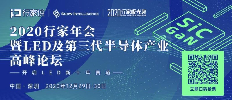 开启LED新十年赛道！Mini&MicroLED新型显示论坛将于12月30日开启