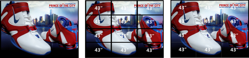 标准化显示尺寸下的LED显示