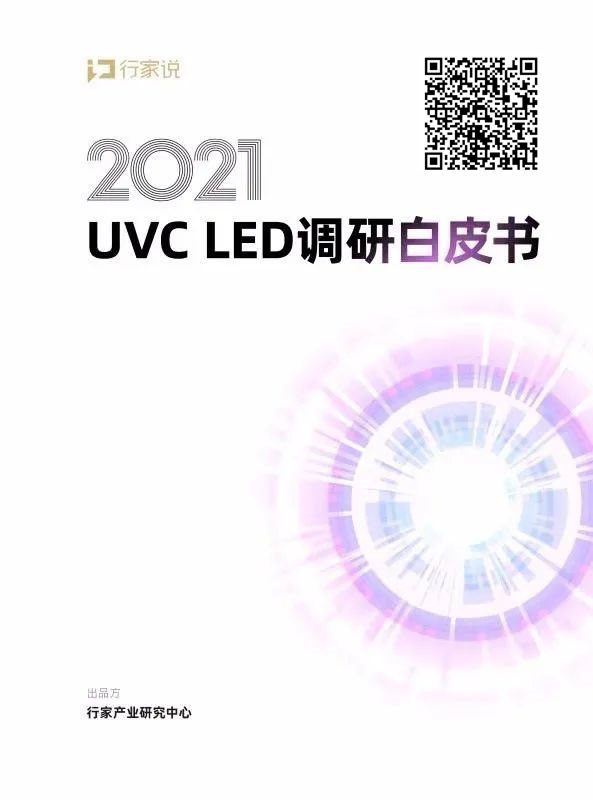 参编单位集结号！2021UVCLED白皮书调研启动