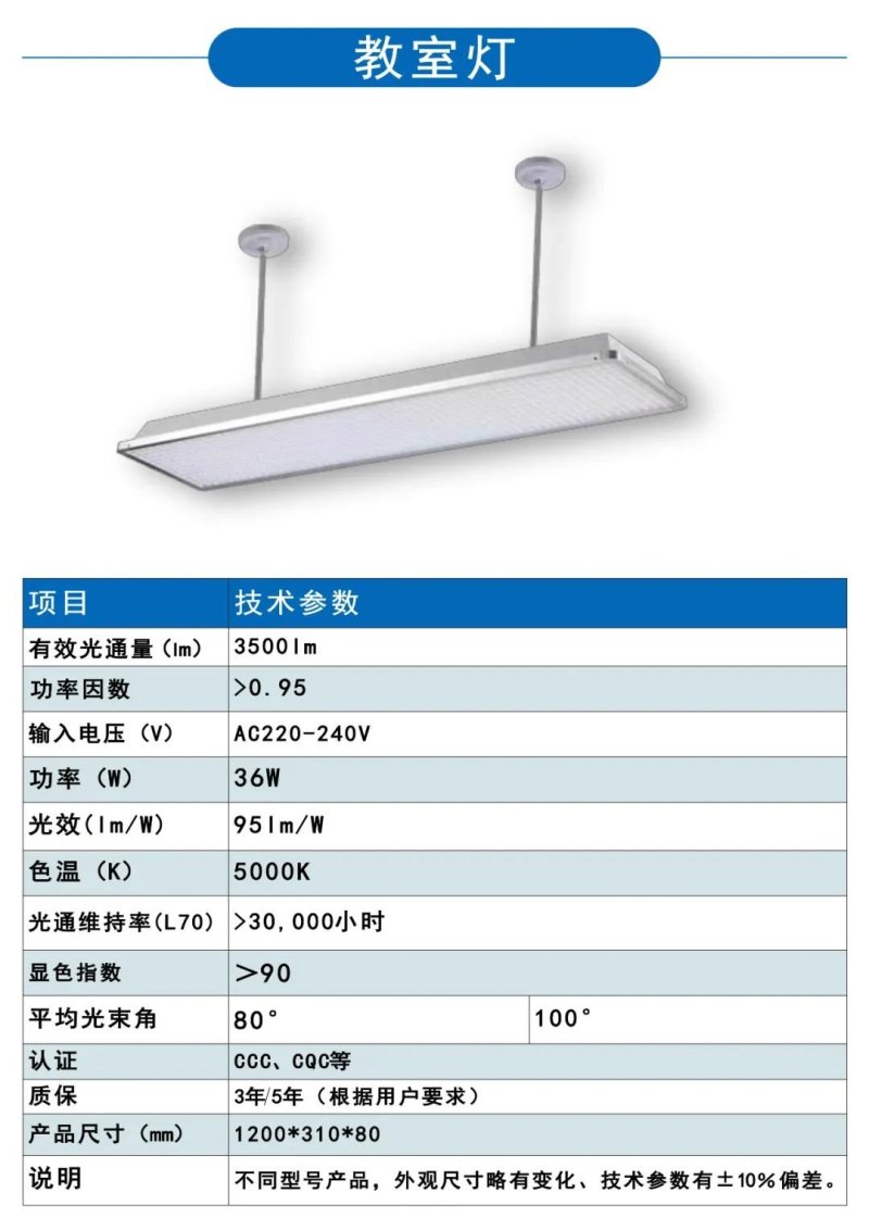 案例︱鸿利智汇教育照明产品为广州新校园打造健康光环境