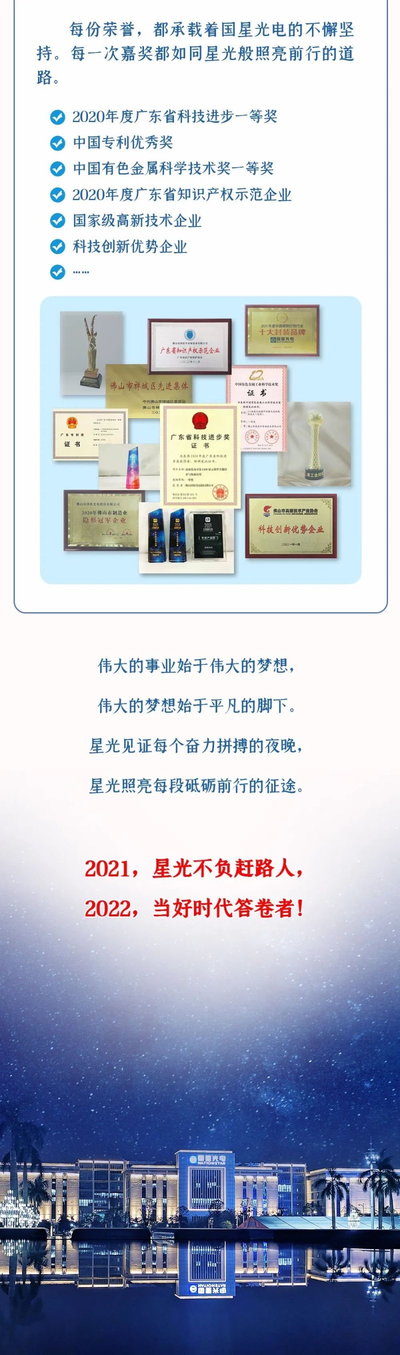 回顾2021｜星光不负赶路人