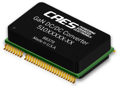 CAES推出基于GaN的单级隔离式DC/DC 转换器
