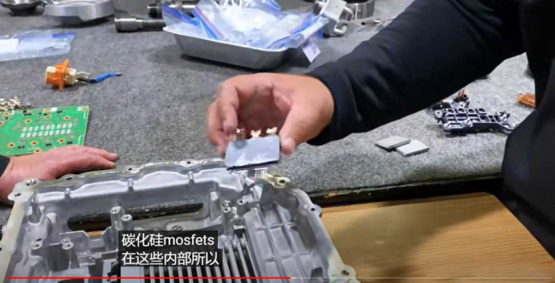 野马汽车也采用碳化硅，拆解视频曝光