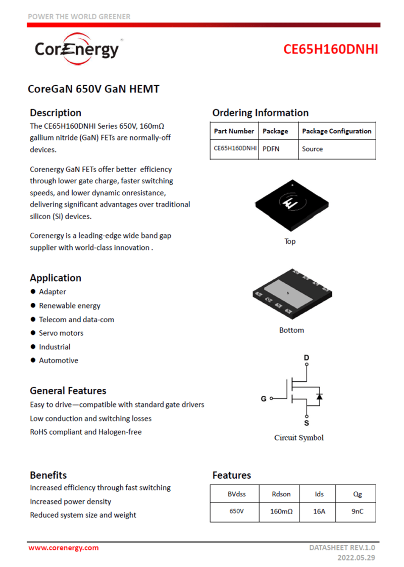 能华推出Cascode GaN新品