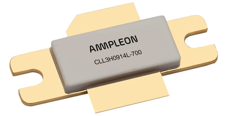 Ampleon 在 EuMW 展示新的 700W L 波段 GaN-SiC HEMT