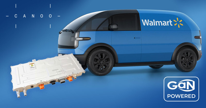 沃尔玛电动车采用氮化镓