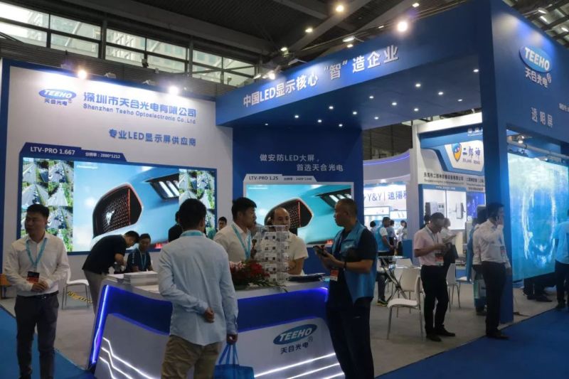 窥视安博展：P1.25成常规产品，P0.9成为商用最小点间距