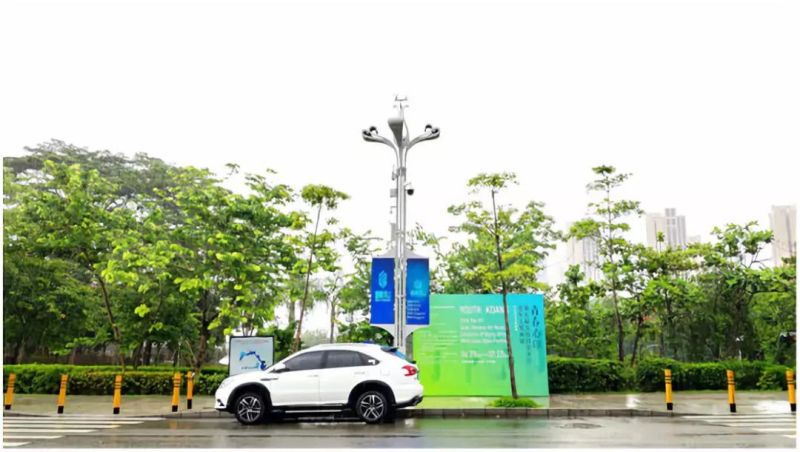 洲明再次亮相央视，这次因为智慧路灯！