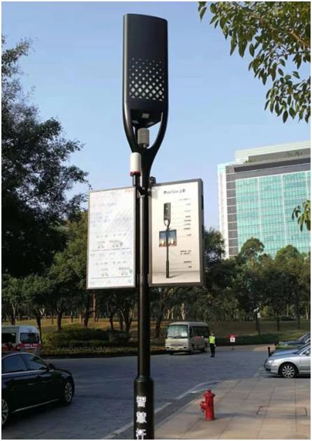 洲明再次亮相央视，这次因为智慧路灯！