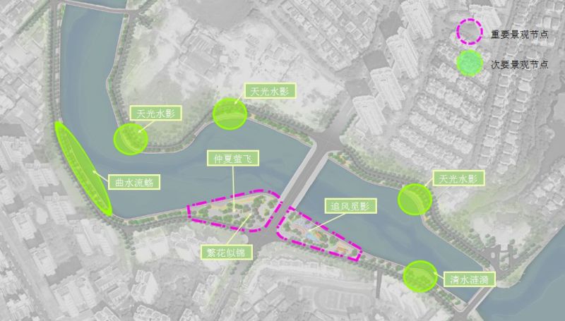 凤岗石马河：洲明用灯光演绎城市腾飞盛景