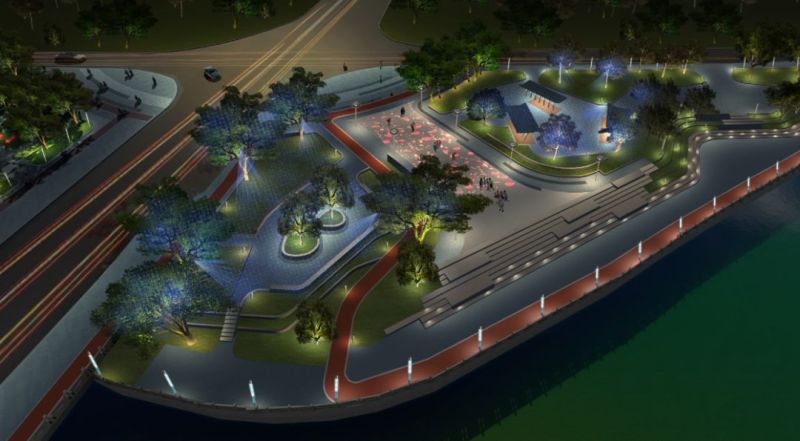 凤岗石马河：洲明用灯光演绎城市腾飞盛景