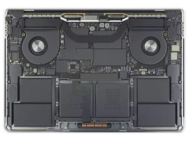 iFixit把16英寸苹果MacBook Pro全拆了：可修复性仅打1分