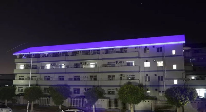 古建亮化利器|雅江光电远距离精准切割投光技术