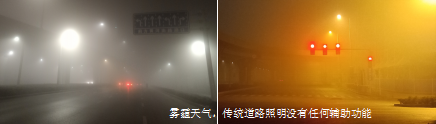 低位道路照明 | 雾霾照明模式