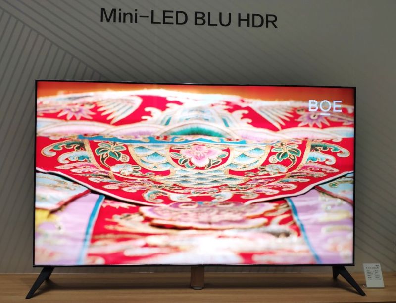 BOE 玻璃基HDR Mini LED 背光技术