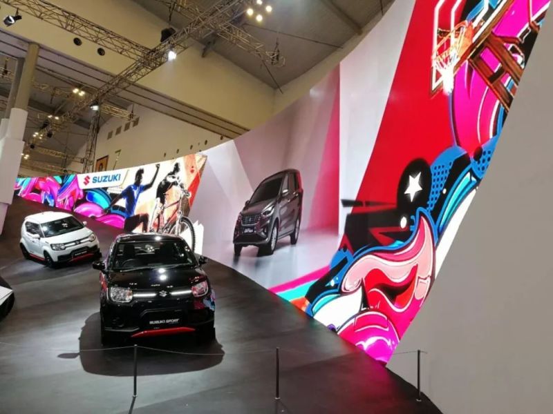 继奔驰、宝马之后，大众汽车也选择了洲明LED大屏！