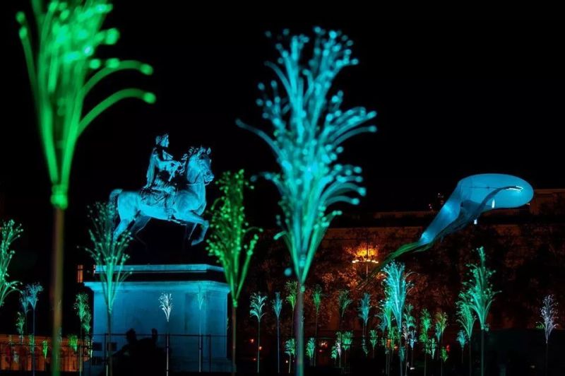 今年的里昂灯光节，创意作品有点多