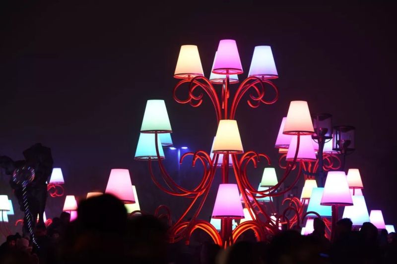 今年的里昂灯光节，创意作品有点多