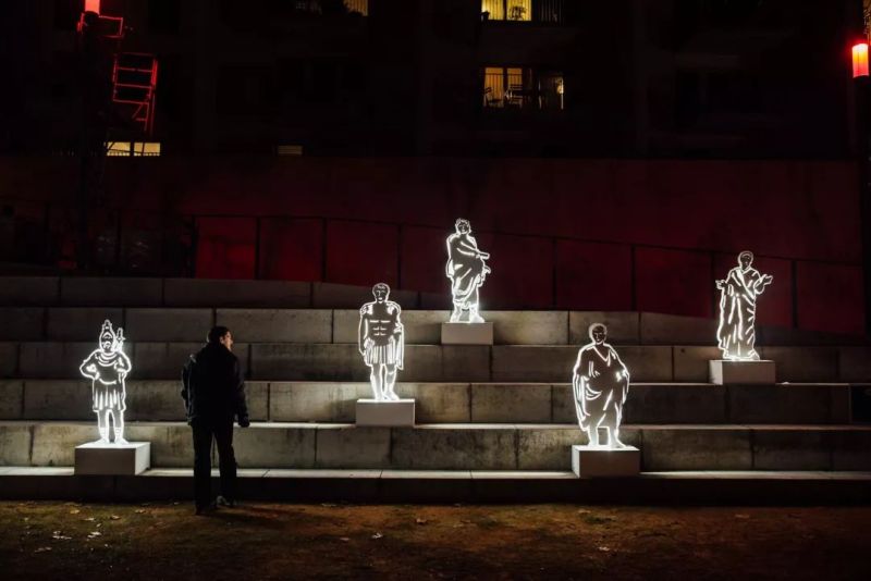 今年的里昂灯光节，创意作品有点多