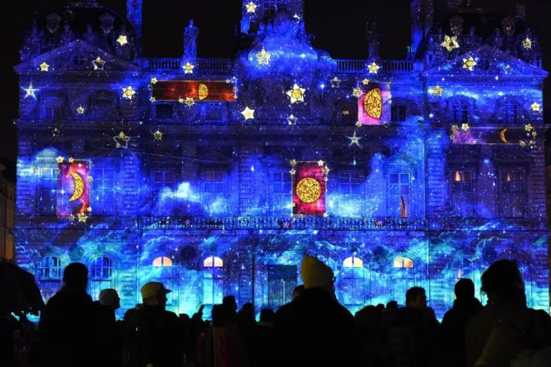 今年的里昂灯光节，创意作品有点多