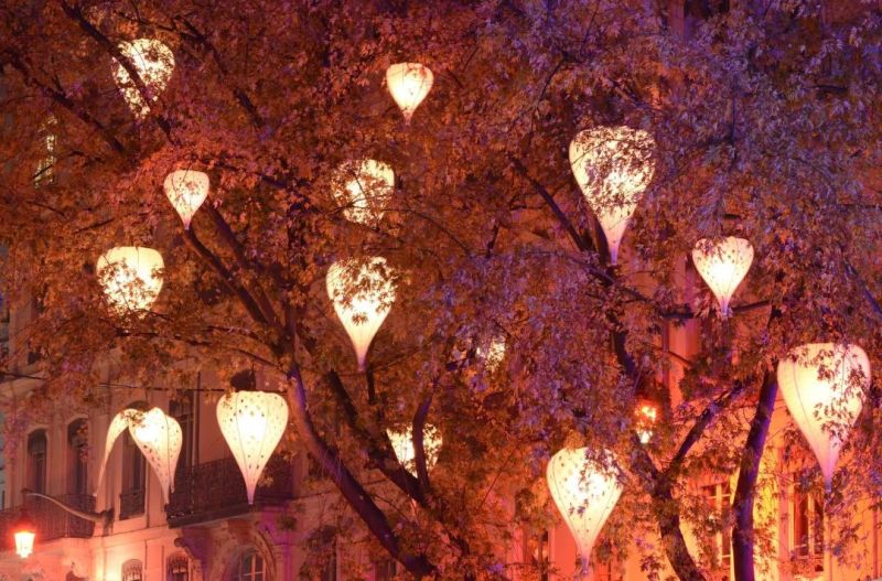 今年的里昂灯光节，创意作品有点多