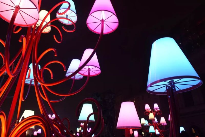 今年的里昂灯光节，创意作品有点多