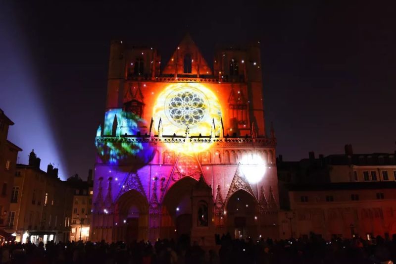 今年的里昂灯光节，创意作品有点多